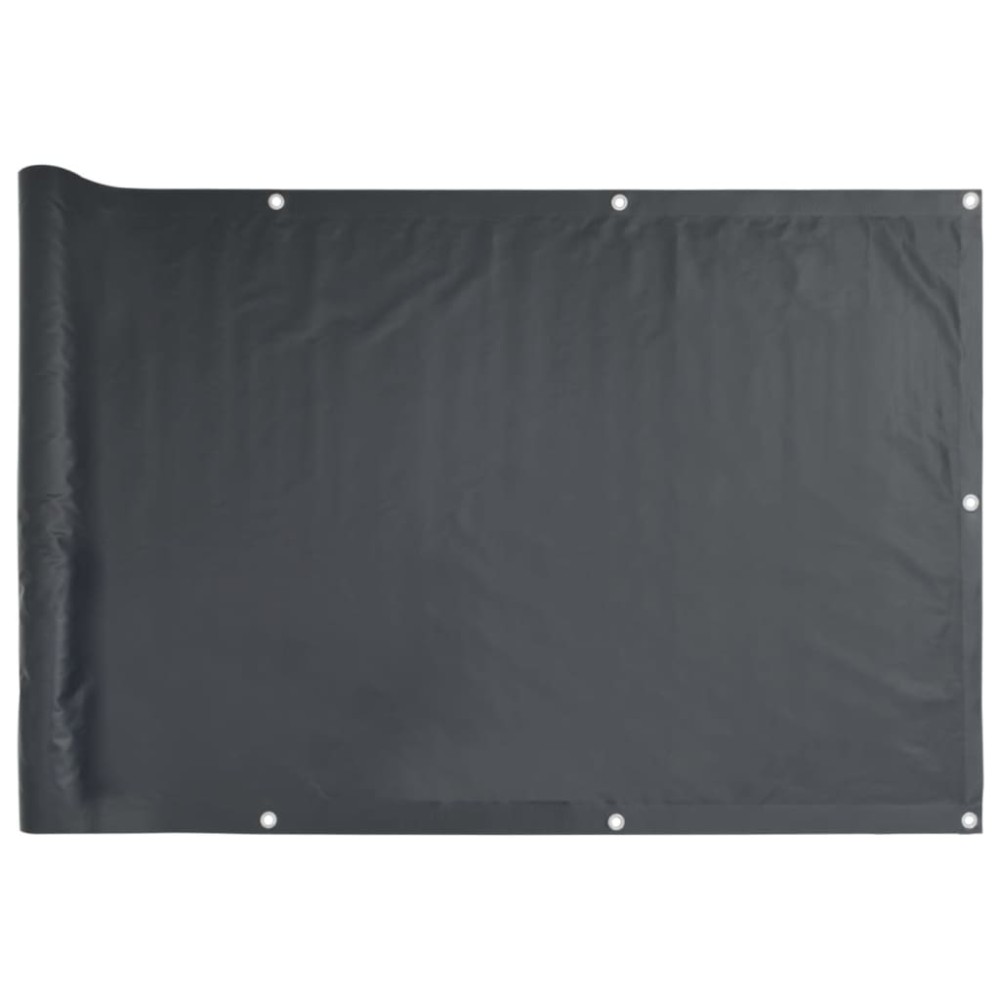 vidaXL Paravan de balcon, antracit, 90 x 500 cm, țesătură oxford