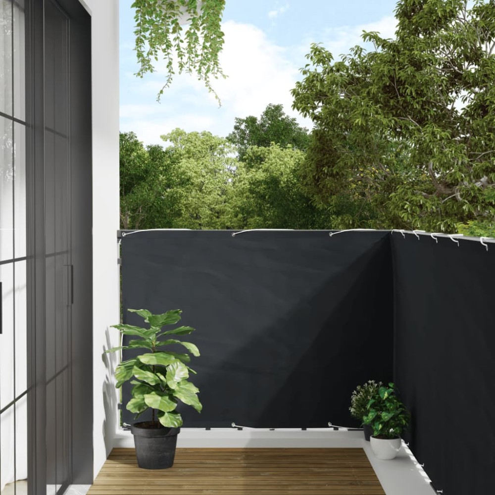 vidaXL Paravan de balcon, antracit, 120 x 400 cm, țesătură oxford