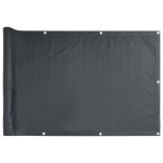 vidaXL Paravan de balcon, antracit, 120 x 600 cm, țesătură oxford