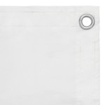 vidaXL Paravan de balcon, alb, 75 x 400 cm, țesătură oxford vidaXL Paravan de balcon, alb, 75 x 400 cm, țesătură oxford
