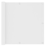 vidaXL Paravan de balcon, alb, 90 x 600 cm, țesătură oxford vidaXL Paravan de balcon, alb, 90 x 600 cm, țesătură oxford