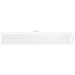 vidaXL Paravan de balcon, alb, 90 x 600 cm, țesătură oxford vidaXL Paravan de balcon, alb, 90 x 600 cm, țesătură oxford
