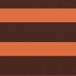 vidaXL Paravan de balcon portocaliu și maro 90x600 cm țesătură oxford