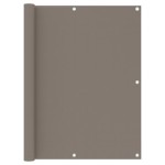 vidaXL Paravan de balcon, gri taupe, 120x300 cm, țesătură oxford vidaXL Paravan de balcon, gri taupe, 120x300 cm, țesătură oxford