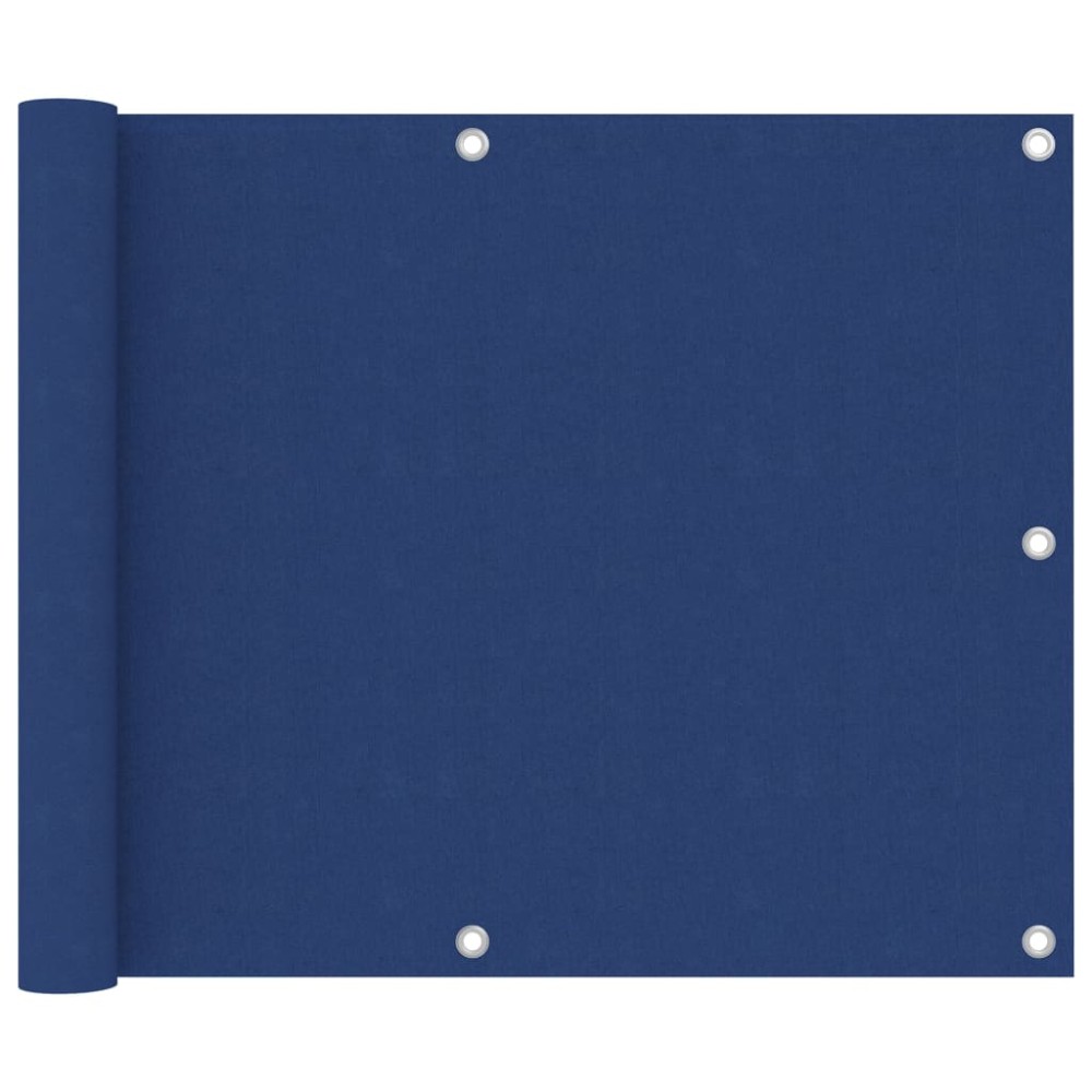 vidaXL Prelată balcon albastru 75x300 cm țesătură Oxford