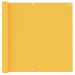 vidaXL Paravan de balcon, galben, 90 x 400 cm, țesătură oxford vidaXL Paravan de balcon, galben, 90 x 400 cm, țesătură oxford