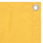 vidaXL Prelată balcon galben 120x400 cm țesătură Oxford vidaXL Prelată balcon galben 120x400 cm țesătură Oxford