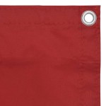 vidaXL Prelată balcon roșu 120x400 cm țesătură Oxford vidaXL Prelată balcon roșu 120x400 cm țesătură Oxford