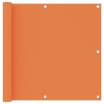 vidaXL Paravan de balcon, portocaliu, 90 x 500 cm, țesătură oxford