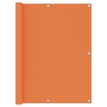 vidaXL Paravan de balcon, portocaliu, 120 x 400 cm, țesătură oxford