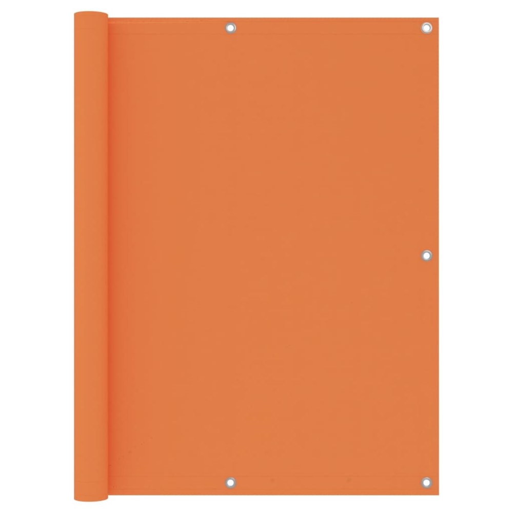 vidaXL Paravan de balcon, portocaliu, 120 x 500 cm, țesătură oxford