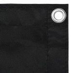 vidaXL Prelată balcon, negru, 75x300 cm, țesătură oxford vidaXL Prelată balcon, negru, 75x300 cm, țesătură oxford
