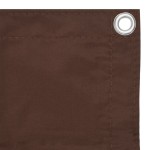 vidaXL Paravan de balcon, maro, 75 x 600 cm, țesătură oxford vidaXL Paravan de balcon, maro, 75 x 600 cm, țesătură oxford