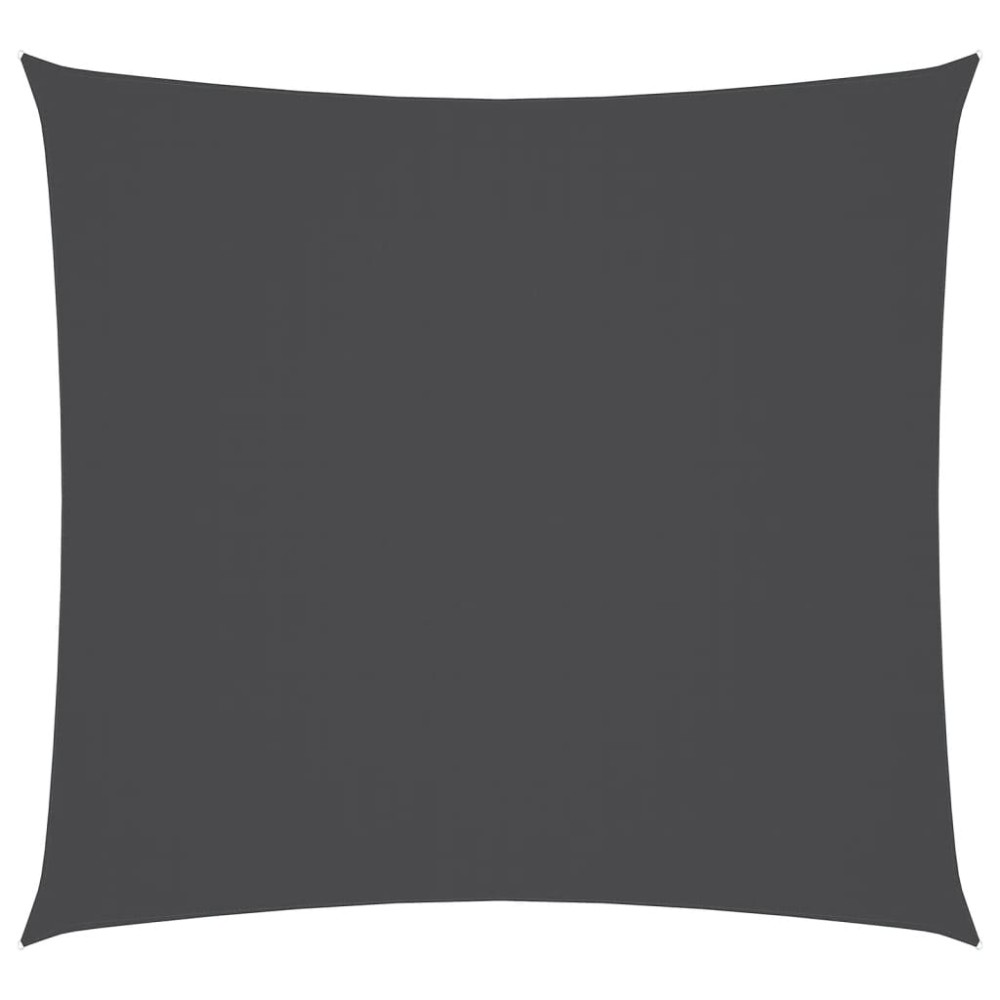 vidaXL Pânză parasolar, antracit, 4x4 m, țesătură oxford, pătrat