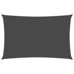 vidaXL Parasolar, antracit, 2x5 m, țesătură oxford, dreptunghiular