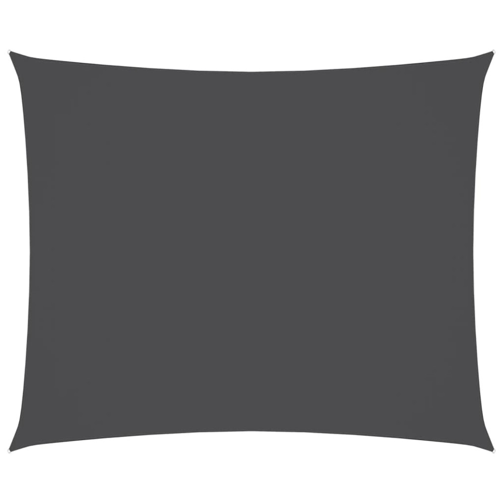vidaXL Parasolar, antracit, 2,5x3,5 m, țesătură oxford, dreptunghiular