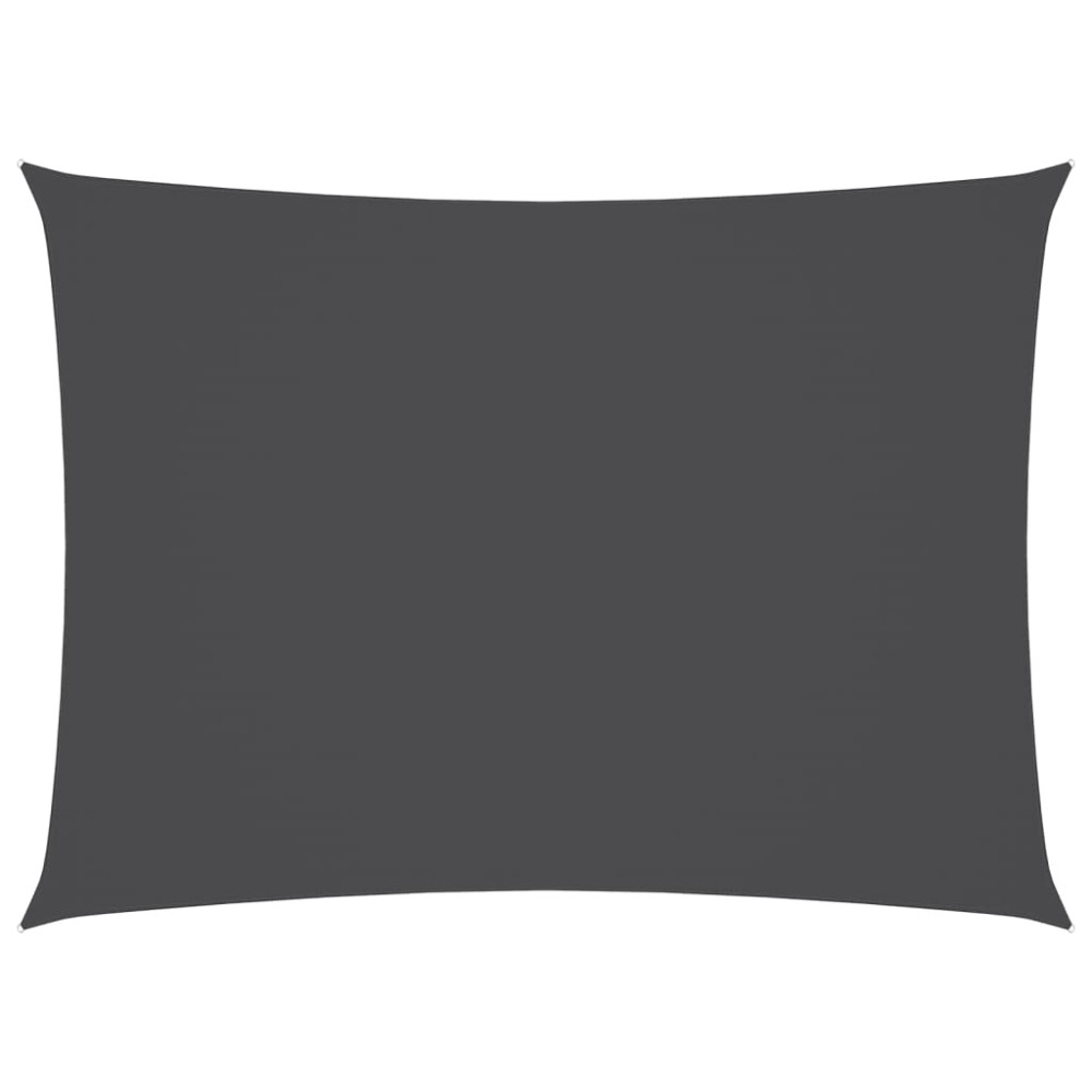 vidaXL Parasolar, antracit, 2,5x4 m, țesătură oxford, dreptunghiular