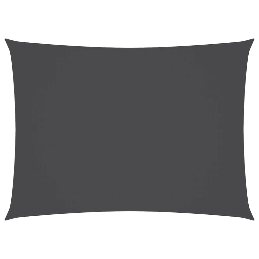 vidaXL Parasolar, antracit, 2,5x4,5 m, țesătură oxford, dreptunghiular