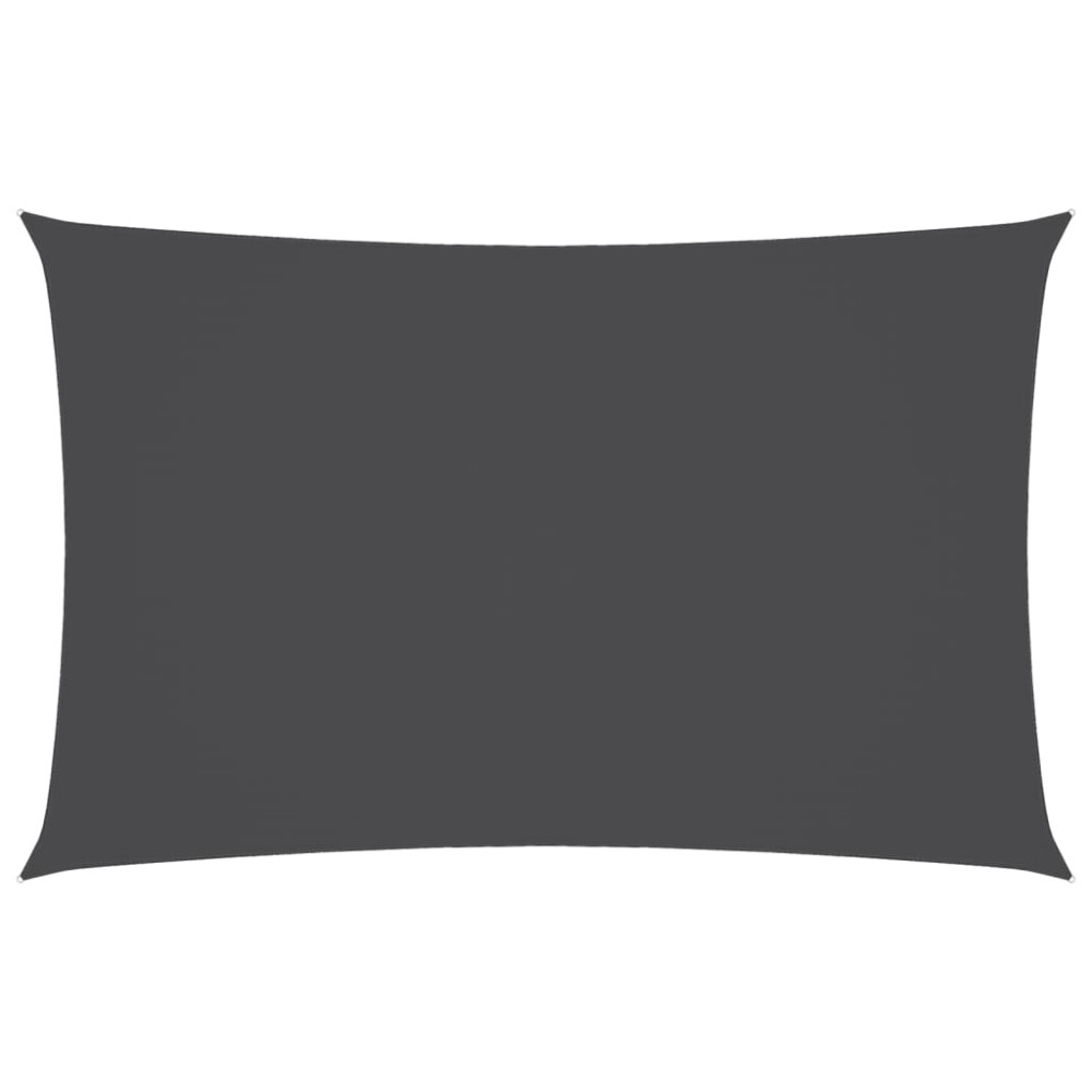 vidaXL Parasolar, antracit, 2,5x5 m, țesătură oxford, dreptunghiular