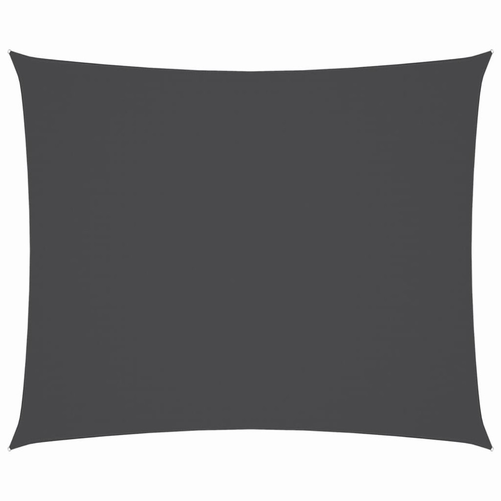 vidaXL Pânză parasolar, antracit, 3x4 m țesătură oxford dreptunghiular