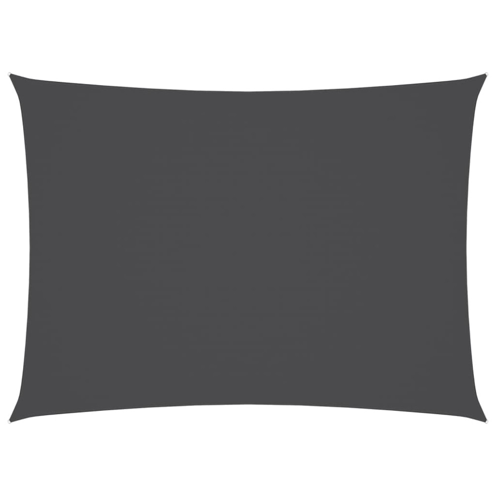 vidaXL Pânză parasolar antracit 3x4,5 m țesătură oxford dreptunghiular