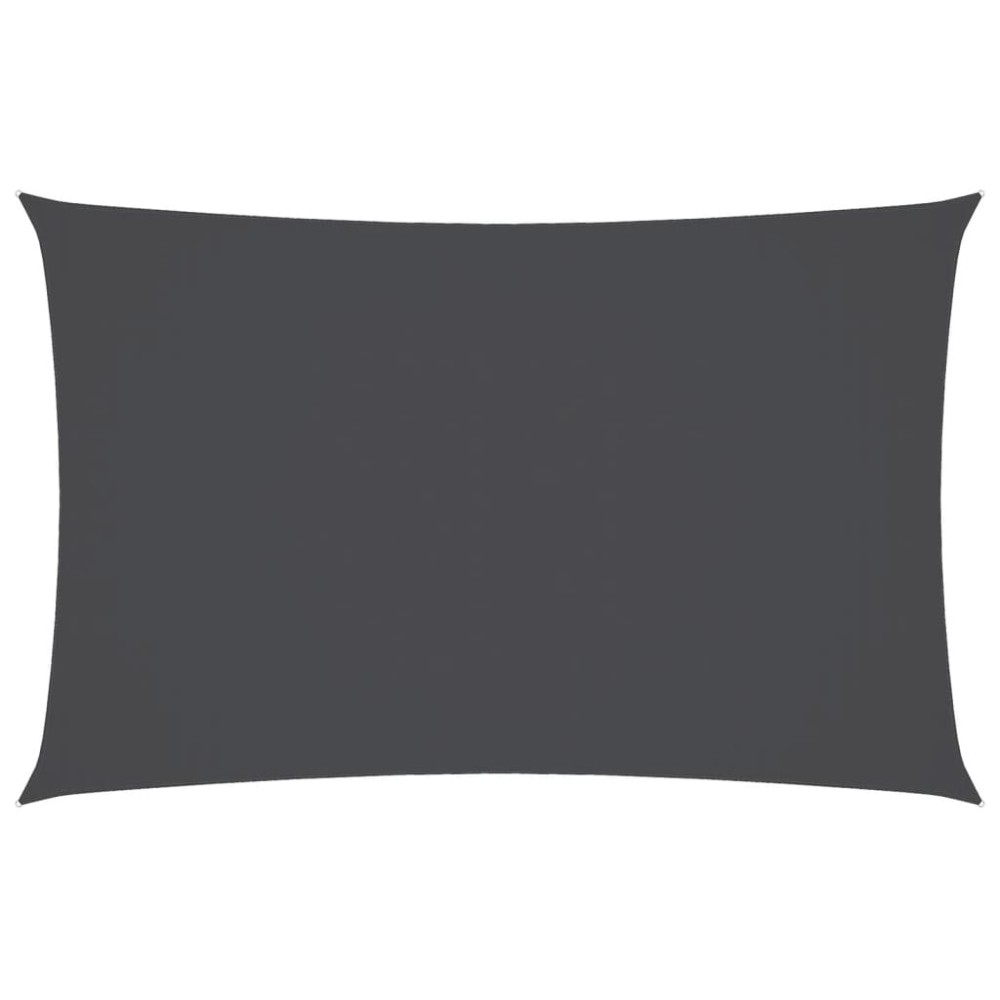 vidaXL Pânză parasolar antracit 3x6 m țesătură oxford dreptunghiular