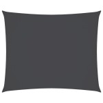 vidaXL Parasolar, antracit, 3,5x4,5 m, țesătură oxford, dreptunghiular vidaXL Parasolar, antracit, 3,5x4,5 m, țesătură oxford, dreptunghiular