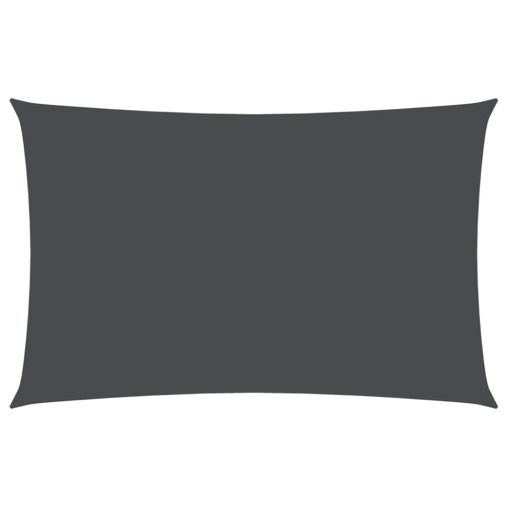 vidaXL Pânză parasolar antracit 3,5x5m țesătură oxford dreptunghiular