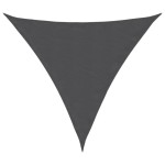 vidaXL Parasolar, antracit, 3x3x3 m, țesătură oxford, triunghiular vidaXL Parasolar, antracit, 3x3x3 m, țesătură oxford, triunghiular