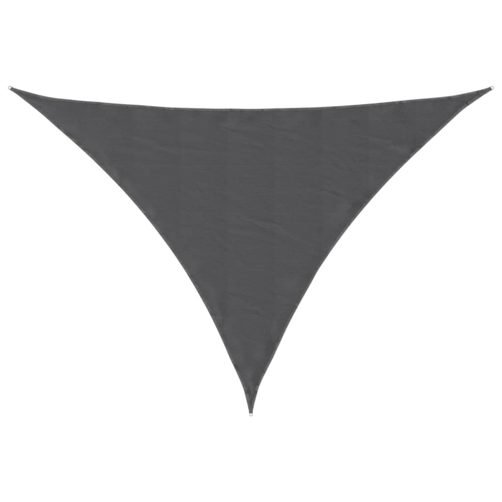 vidaXL Parasolar, antracit, 3x3x4,24 m, țesătură oxford, triunghiular