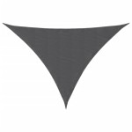 vidaXL Parasolar, antracit 3,5x3,5x4,9 m țesătură oxford, triunghiular vidaXL Parasolar, antracit 3,5x3,5x4,9 m țesătură oxford, triunghiular