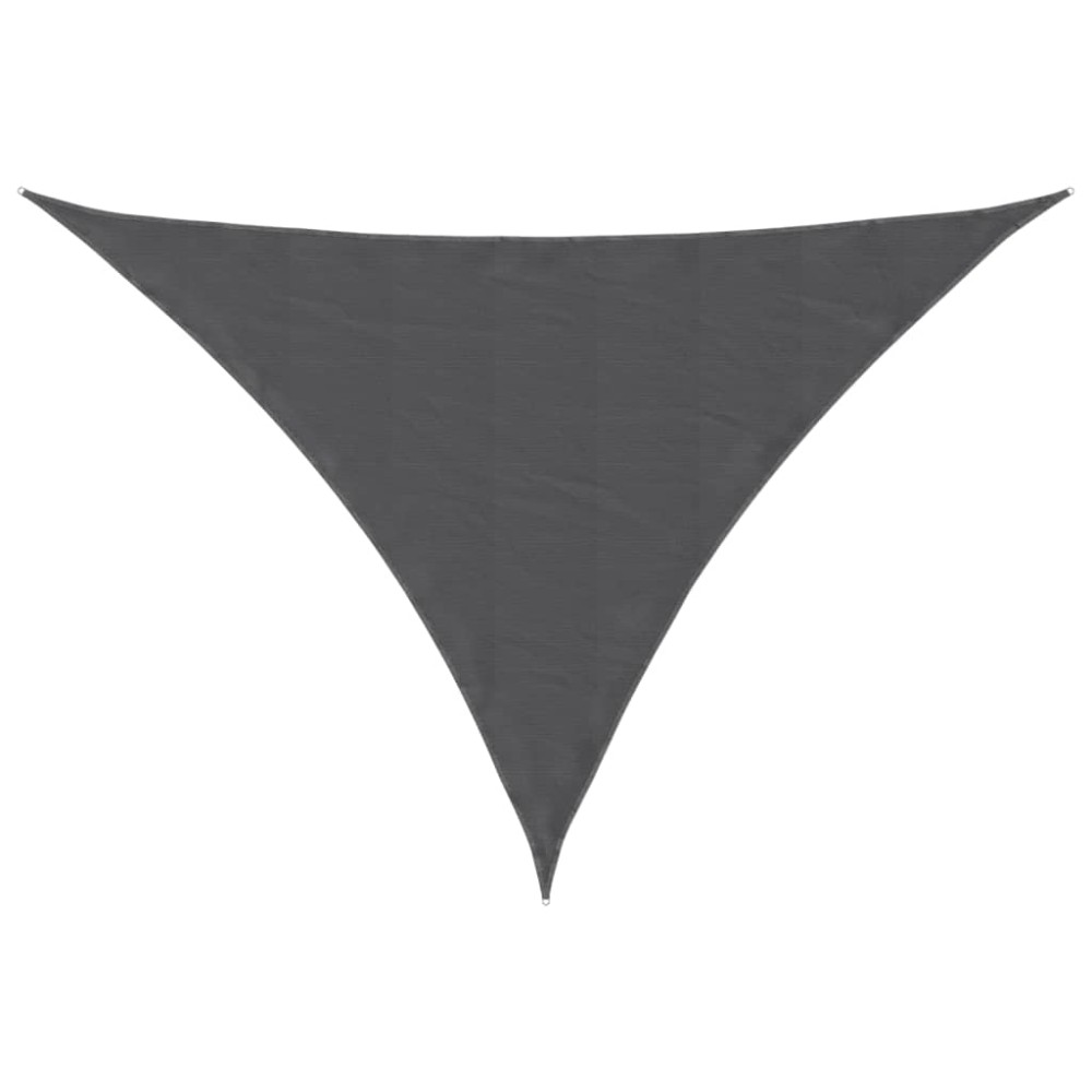 vidaXL Parasolar, antracit, 4x4x5,8 m, țesătură oxford, triunghiular