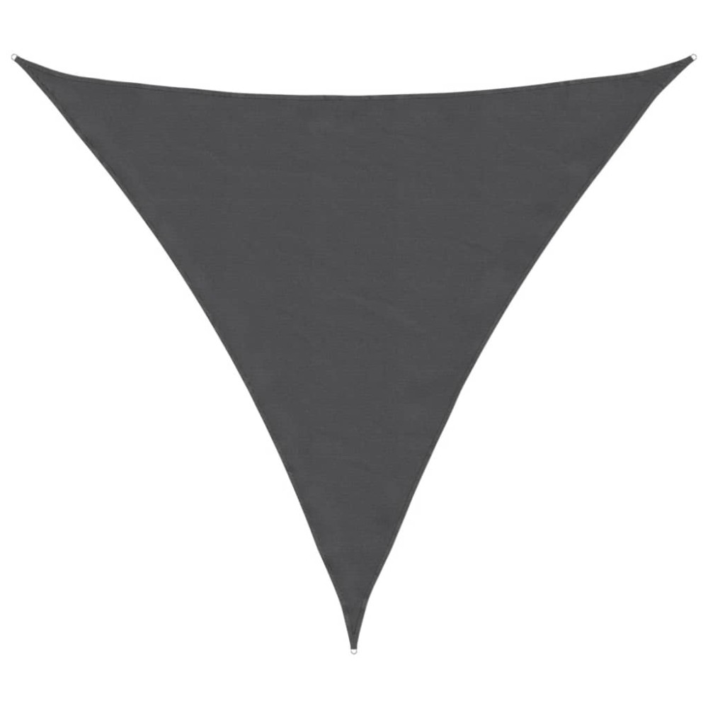vidaXL Parasolar, antracit 4,5x4,5x4,5 m țesătură oxford, triunghiular