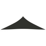 vidaXL Parasolar, antracit, 5x5x6 m, țesătură oxford, triunghiular vidaXL Parasolar, antracit, 5x5x6 m, țesătură oxford, triunghiular