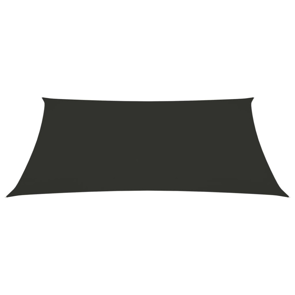 vidaXL Parasolar, antracit, 3/5x4 m, țesătură oxford, trapez