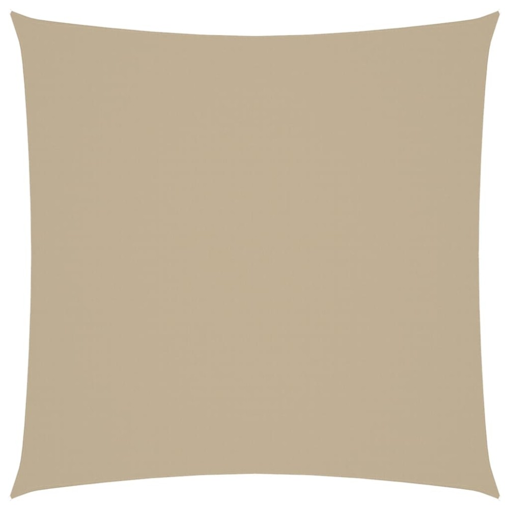 vidaXL Pânză parasolar, bej, 4,5x4,5 m, țesătură oxford, pătrat