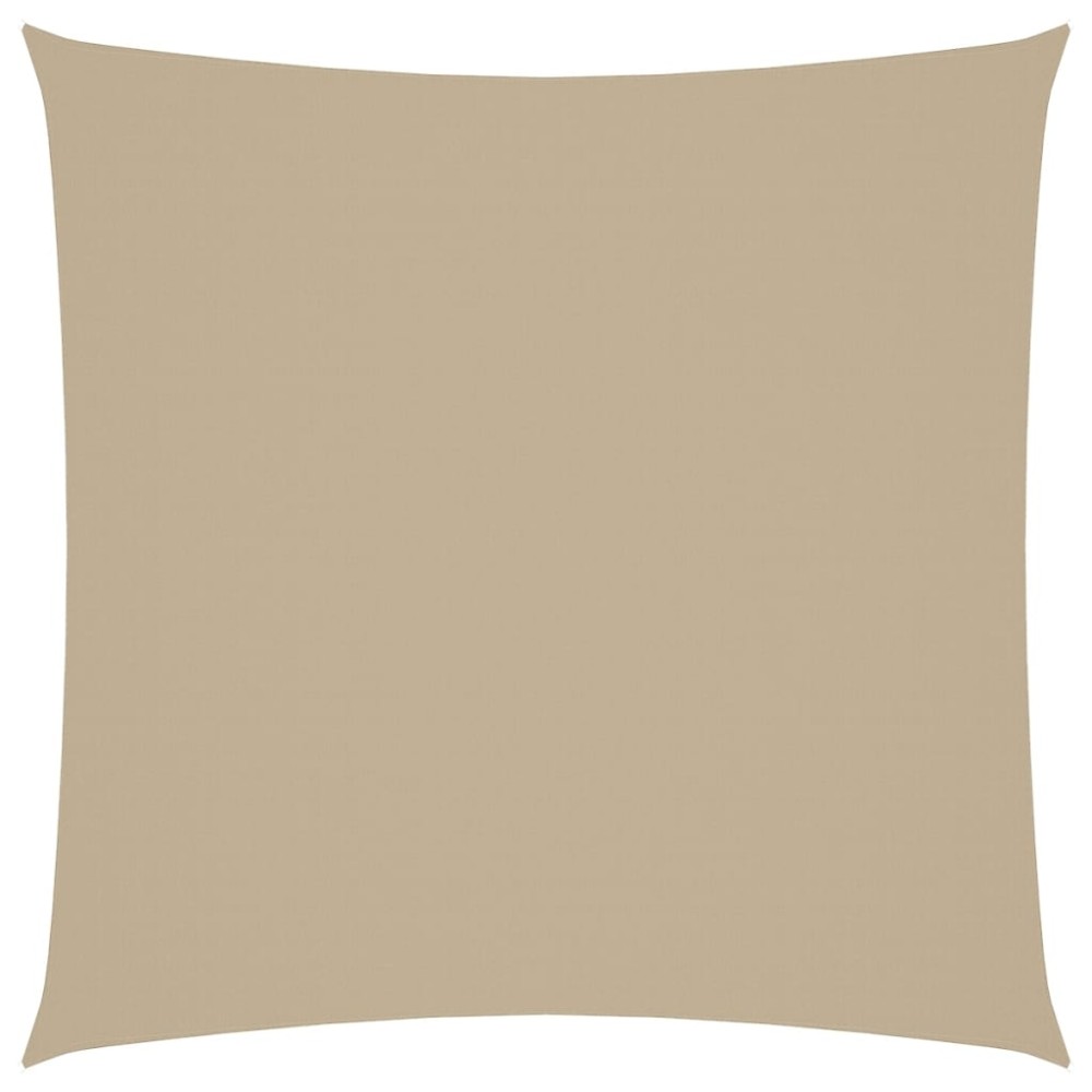 vidaXL Parasolar, bej, 7x7 m, țesătură oxford, pătrat