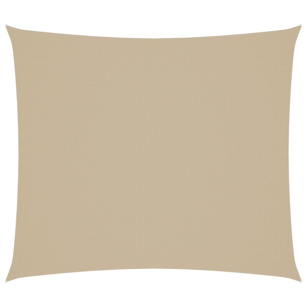 vidaXL Pânză parasolar, bej, 2x2,5 m, țesătură oxford, dreptunghiular