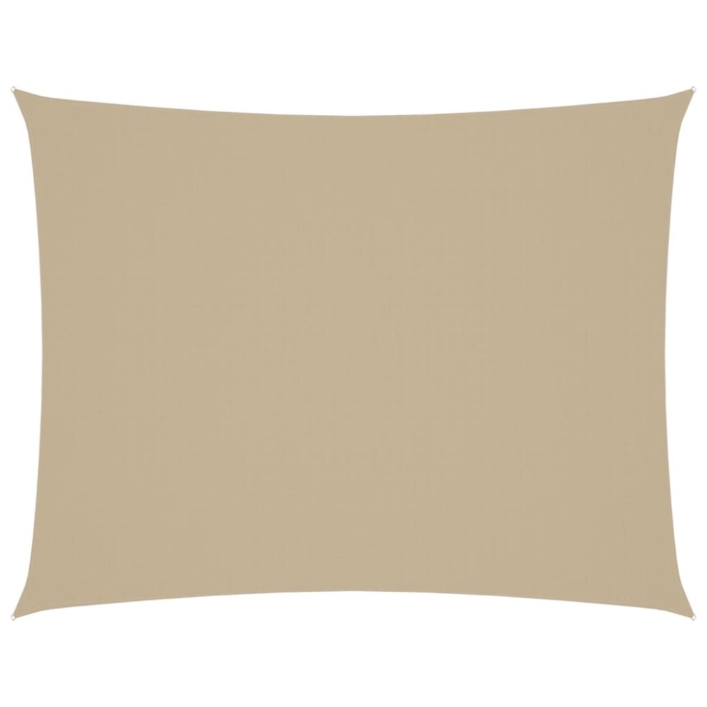 vidaXL Pânză parasolar, bej, 2x3 m, țesătură oxford, dreptunghiular
