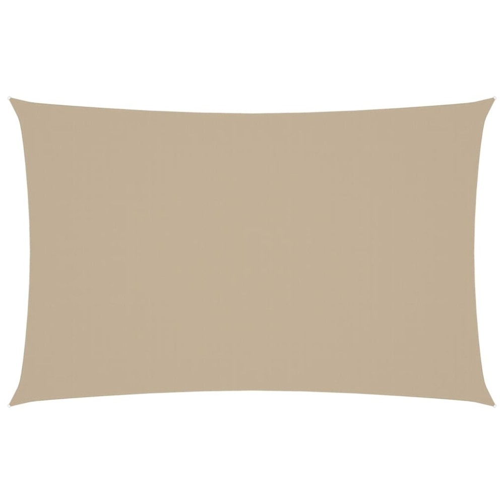 vidaXL Parasolar, bej, 4x7 m, țesătură oxford, dreptunghiular