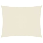 vidaXL Parasolar, crem, 2x3,5 m, țesătură oxford, dreptunghiular vidaXL Parasolar, crem, 2x3,5 m, țesătură oxford, dreptunghiular