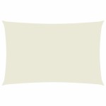 vidaXL Parasolar, crem, 2x5 m, țesătură oxford, dreptunghiular