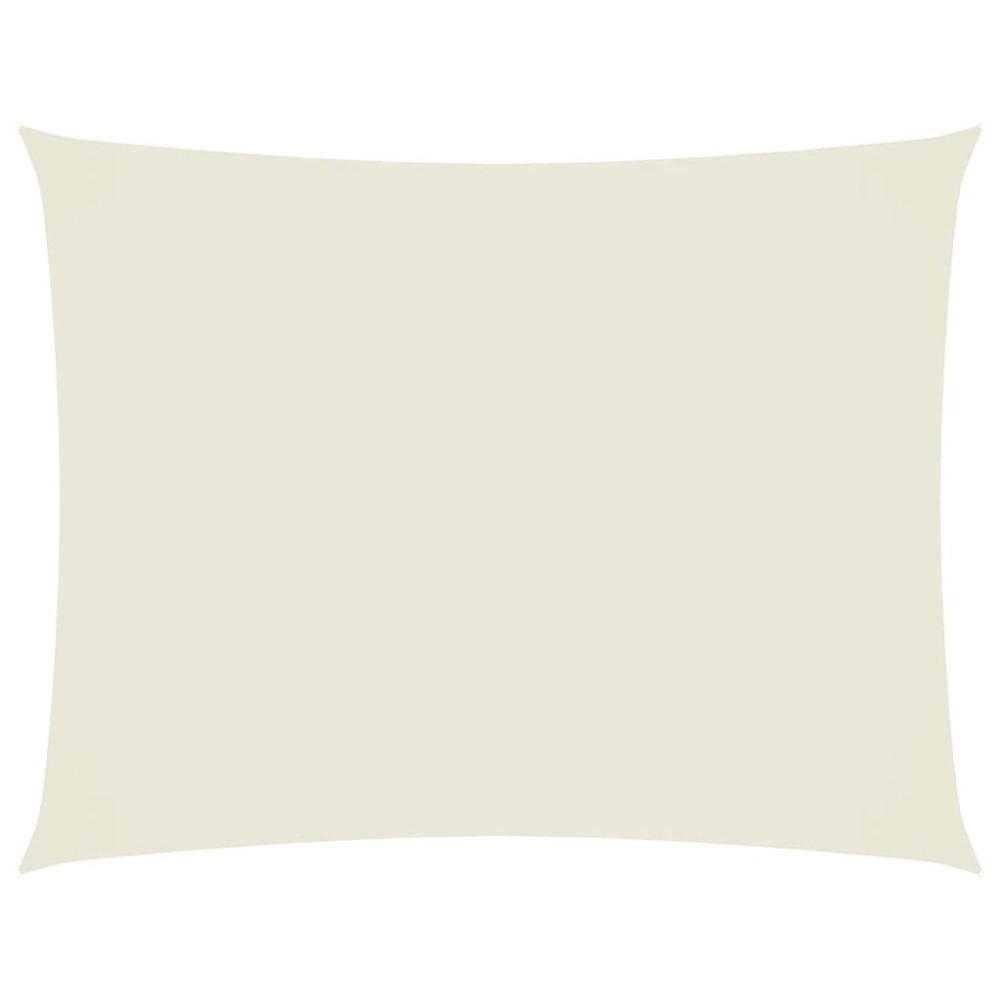 vidaXL Parasolar, crem, 2,5x3,5 m, țesătură oxford, dreptunghiular