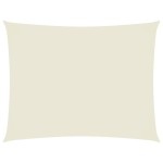 vidaXL Parasolar, crem, 2,5x3,5 m, țesătură oxford, dreptunghiular