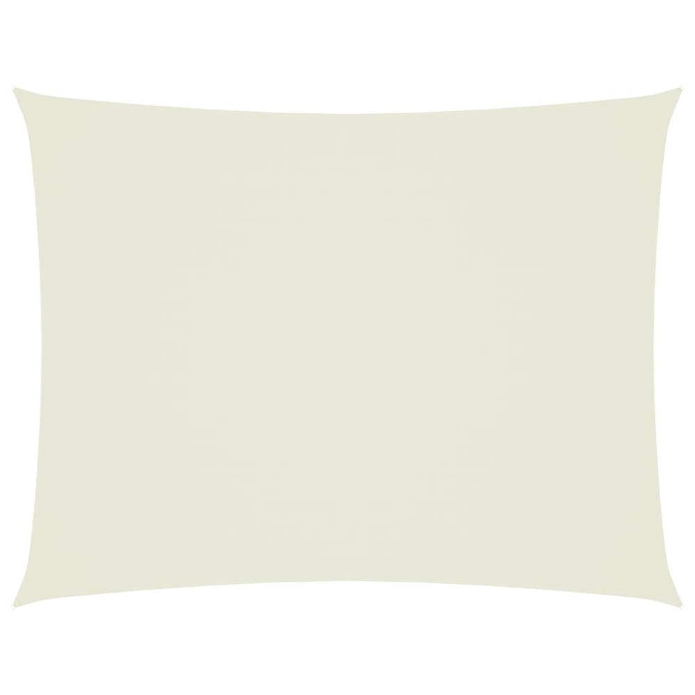vidaXL Parasolar, crem, 3x4 m, țesătură oxford, dreptunghiular