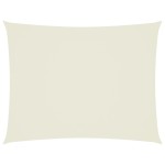 vidaXL Parasolar, crem, 3x4 m, țesătură oxford, dreptunghiular vidaXL Parasolar, crem, 3x4 m, țesătură oxford, dreptunghiular