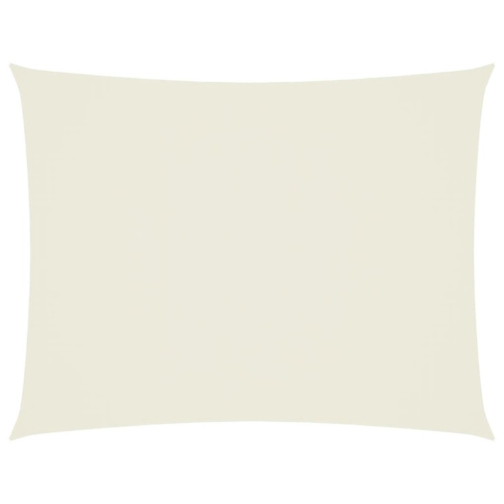 vidaXL Pânză parasolar, crem, 3x4,5 m, țesătură oxford, dreptunghiular