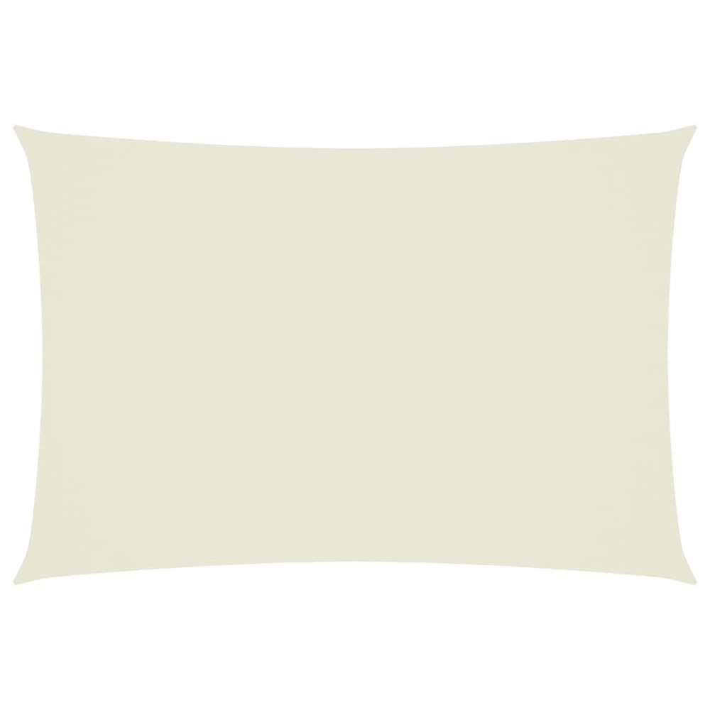 vidaXL Parasolar, crem, 3x5 m, țesătură oxford, dreptunghiular