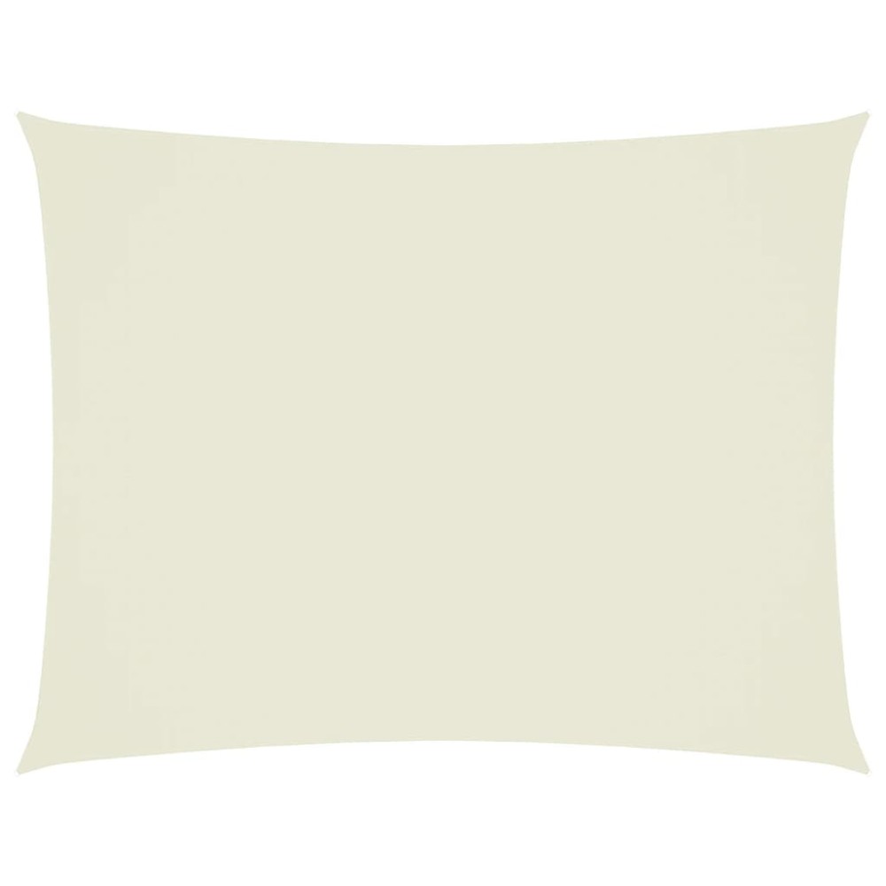 vidaXL Pânză parasolar, crem, 3x6 m, țesătură oxford, dreptunghiular