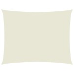 vidaXL Parasolar, crem, 3,5x4,5 m, țesătură oxford, dreptunghiular vidaXL Parasolar, crem, 3,5x4,5 m, țesătură oxford, dreptunghiular